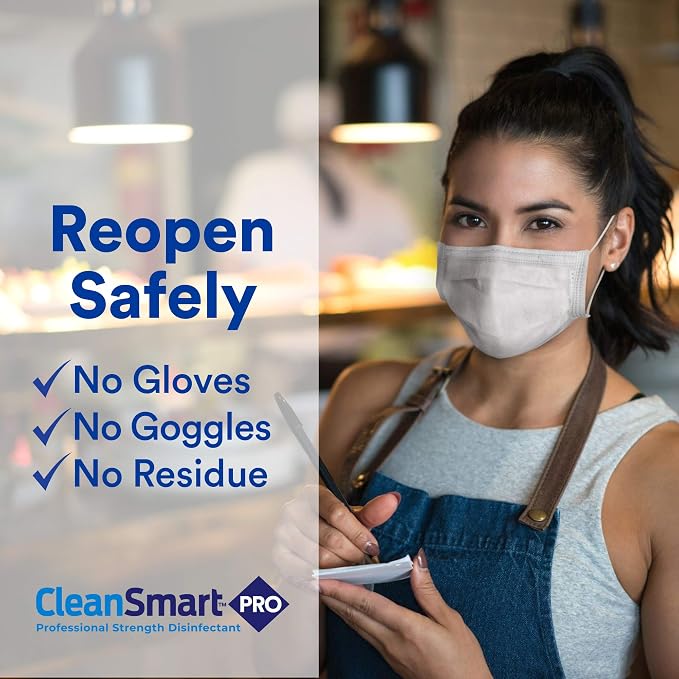 CleanSmart Hospital Grade Disinfectant, Kills 99.9% of Viruses and Bacteria - Image 3