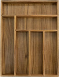 Luxury Acacia Kitchen Drawer Organizer by EcoFives