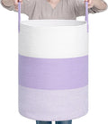 CLHMILY&Z 80L Laundry Basket Round Storage Rope Basket by ClhmilyZ
