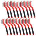 Wire Scratch Brush Set Soft Grip by BEBORIN