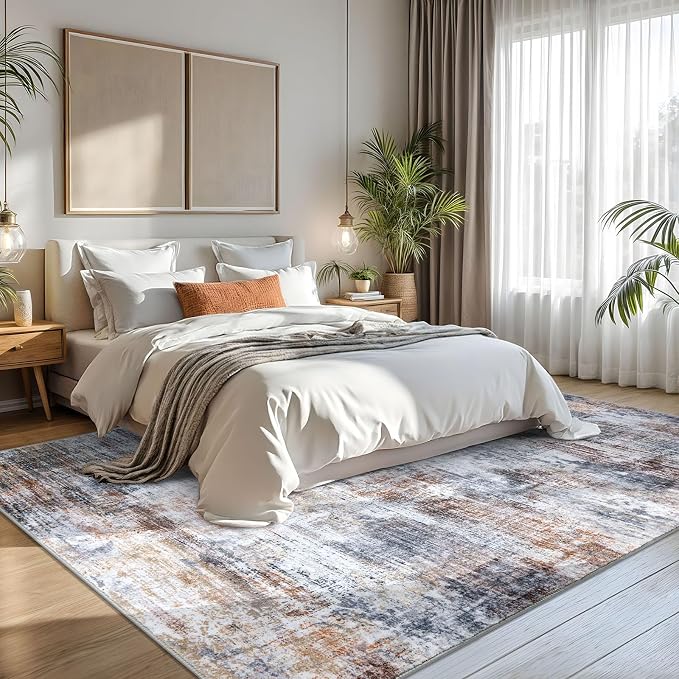IOHOUZE Abstract Area Rugs 8x10 Ft Washable Large Rugs - Image 8