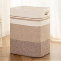 OIAHOMY Rectangle Laundry Basket, Large Laundry Hamper by MasterofSpaceOptimization