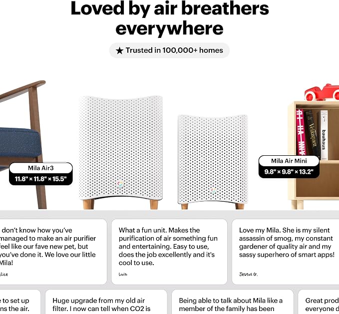 Mila Air 3 Smart Home Air Purifier - Image 7