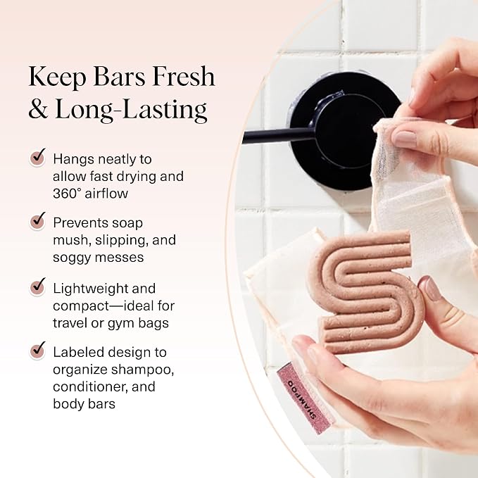 Kitsch Bar Soap Saver Bag – Patented Mesh Bag Soap Holder - Image 3
