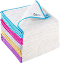 10-Piece Kitchen Dish Cloths Set, Reusable and Highly Absorbent Dishcloth Towels by TSKECN