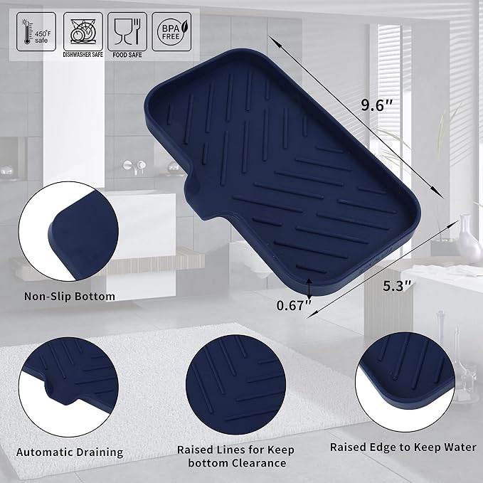 Silicone Bathroom Soap Dishes - Image 2