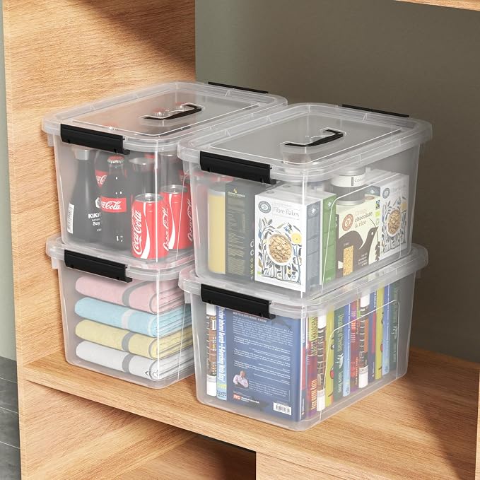 18 Quart Plastic Storage Bins - Image 6