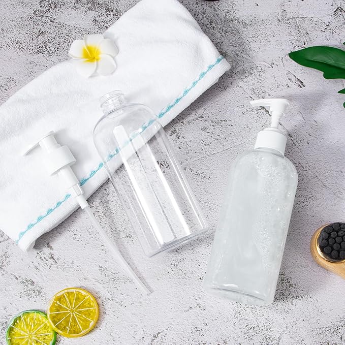 Pump Bottle Shampoo Pump Dispenser, Yebeauty Shampoo Bottles - Image 7