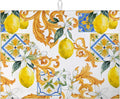 Watercolor Lemon Dish Drying Mat by VisittheDuibelproduct