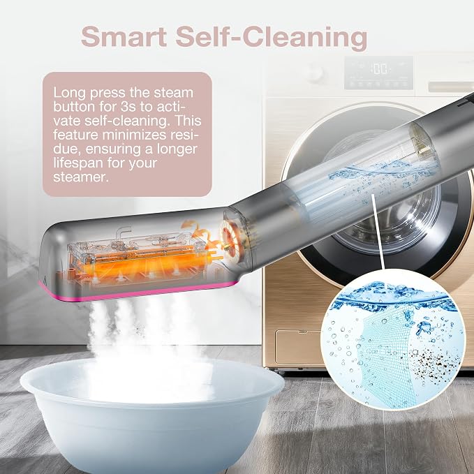 Newbealer 3in1 Clamp Travel Steam Iron - Image 8