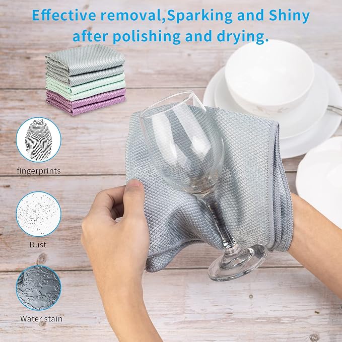 Nano Streak Free Magic Microfiber Cleaning Cloths Easy Clean Nanoscale - Image 3