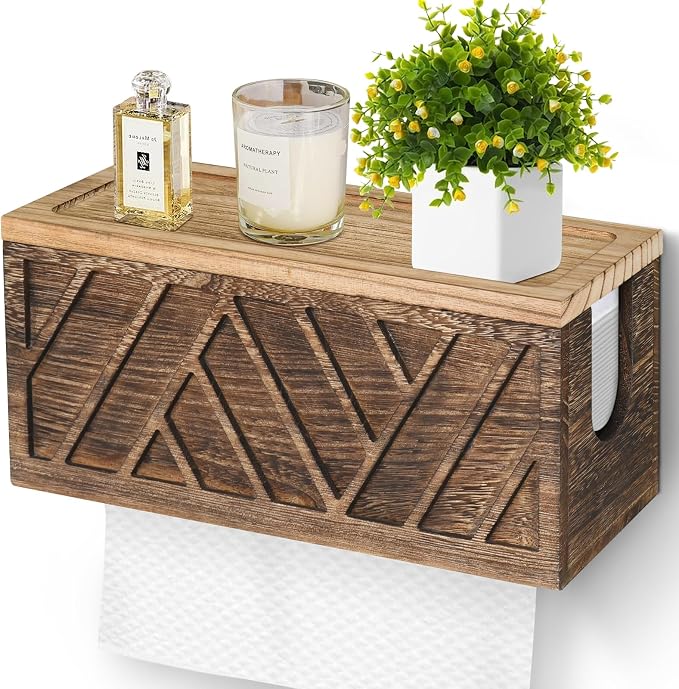 Paper Towel Dispenser Wall Mount, Paper Towel Holder Wall Mounted by Jorkol