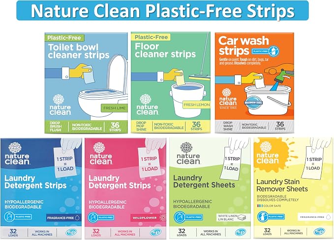 Nature Clean Natural Dishwasher Rinse Aid Liquid, Plant-Based Dishwasher Drying - Image 6