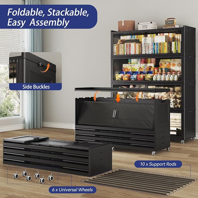 200 Gallon Extra Large Collapsible Storage Bin - Image 5