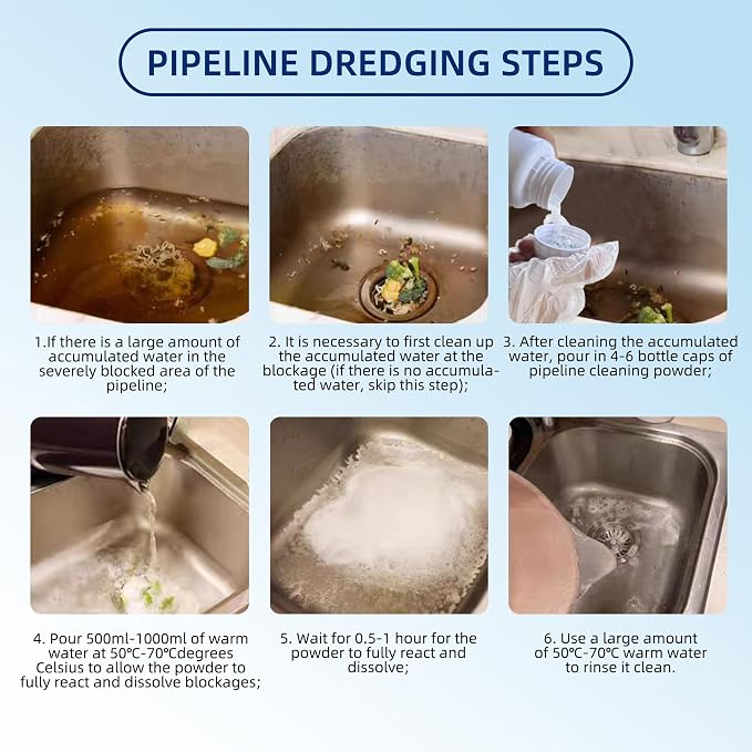 Drain Cleaner, Unclog Shower Drains, Pipe unblocking - Image 2