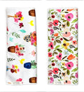 2 Double Sided Microfiber Hand Towels, 17x27 Inches Waffle Design Kitchen by CraeHome