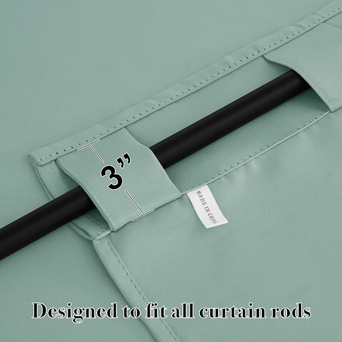 RYB HOME Small Window Curtains - Image 3