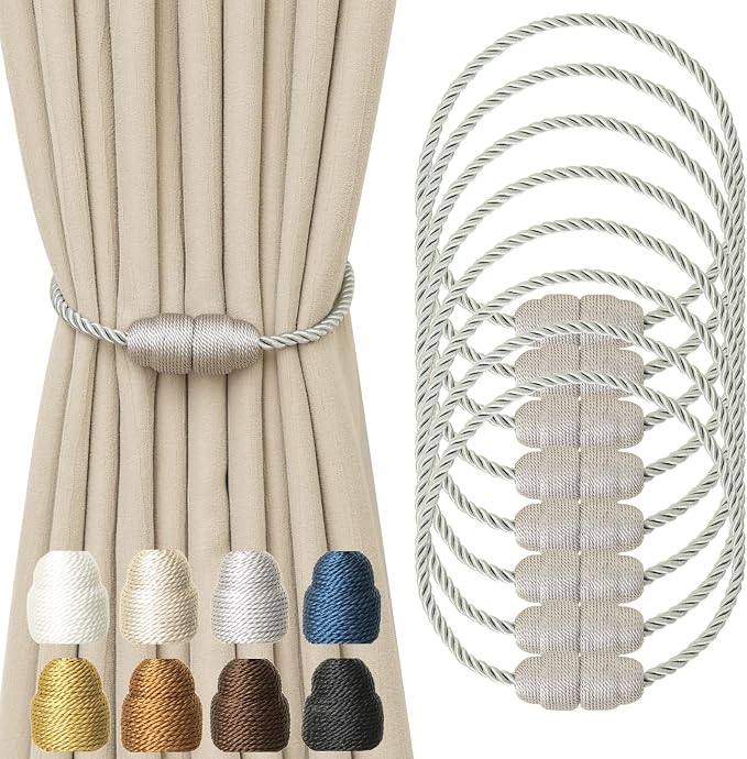 Magnetic Curtain Tiebacks by CurtainTiebacks