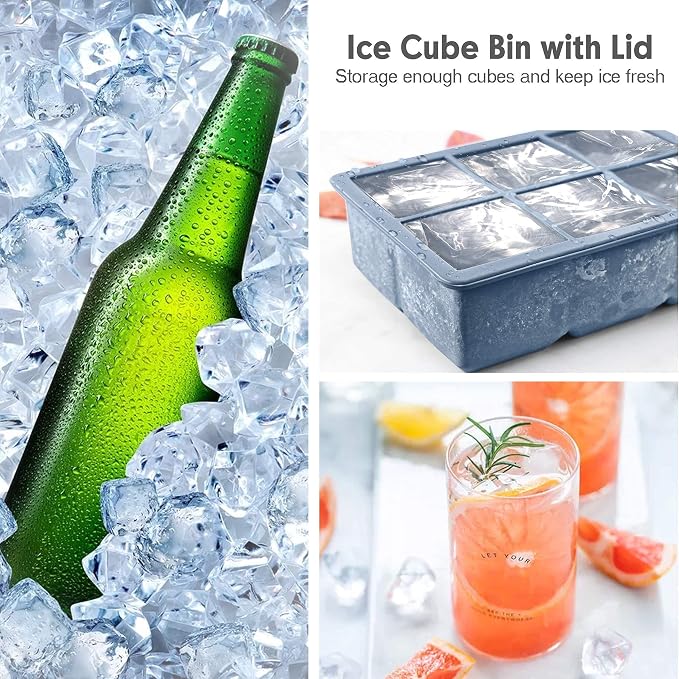 Silicone Ice Cube Trays 3 Pack - Image 5