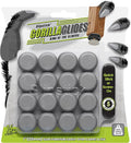 GorillaGlides 1 Inch Chair Sliders/Furniture Floor Protectors Self-Adhesive by Slipstick