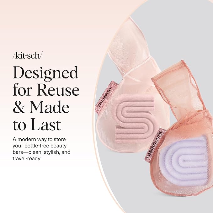 Kitsch Bar Soap Saver Bag – Patented Mesh Bag Soap Holder - Image 8
