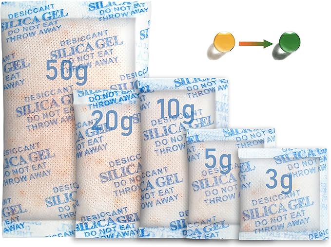 LotFancy Silica gel Desiccant, Rechargeable Desiccant Packets by LotFancy