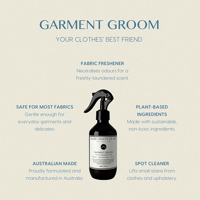 Murchison-Hume Garment Groom Fabric Freshener, Air Freshener, Odor Fighter - Image 2