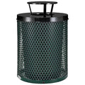 Global Industrial Outdoor Diamond Steel Trash Can by GlobalIndustrial