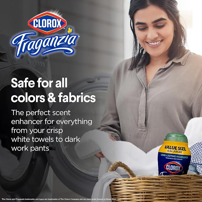 Clorox Fraganzia Laundry Scent Booster Crystals in Cedarwood & Sage Scent - Image 6