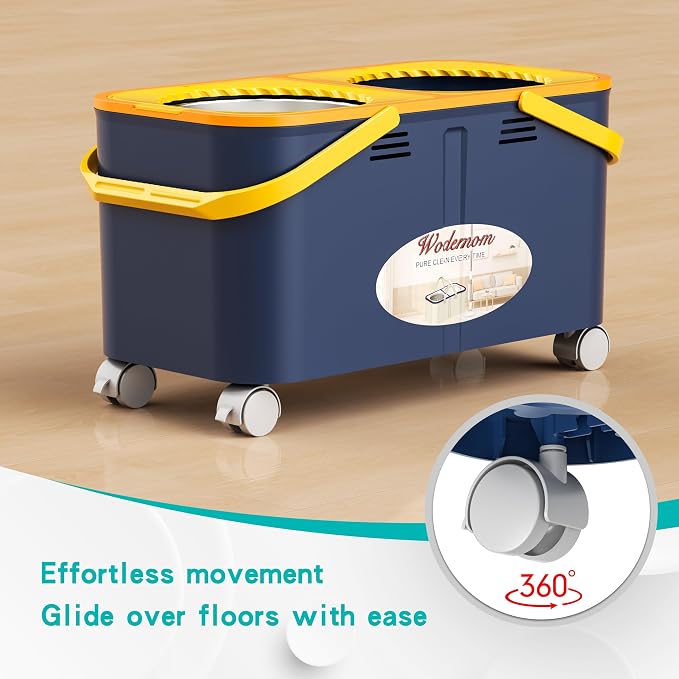 Mop and Bucket with Wringer Set - Image 3