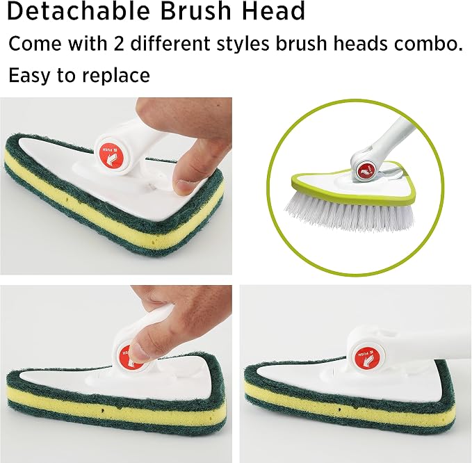 CQT 2 in 1 Bathroom Cleaning Brush - Image 5