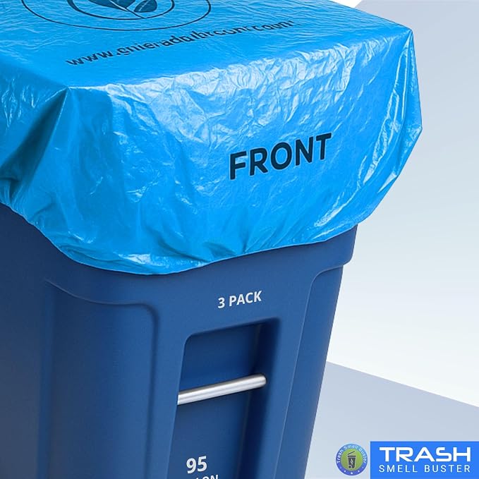 95 Gallon Trash Can Cover Odor Eliminating Bag - Image 6