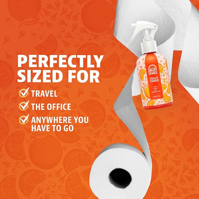 ANGRY ORANGE Toilet Tamer Bathroom Spray - Image 8