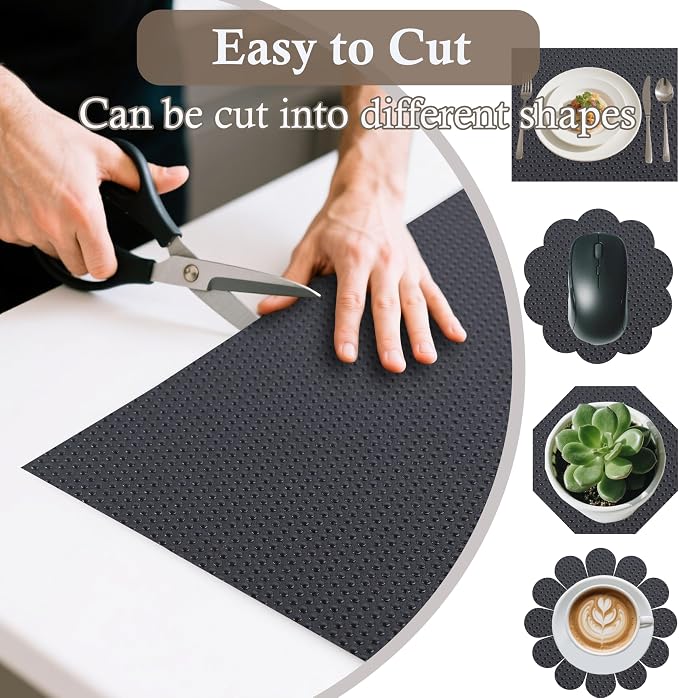 Shelf Liner for Kitchen Cabinet 18 Inch Wide X 20 Ft Non-Slip Drawer Mat - Image 4