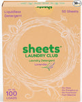 Sheets Laundry Club Laundry Detergent Sheets, 100 Loads by SheetsLaundryClub