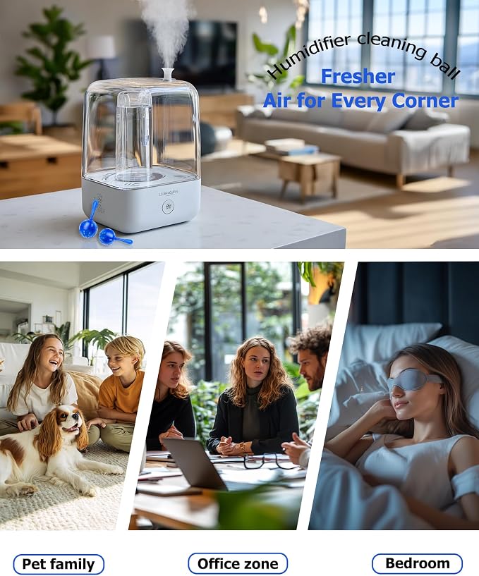 Humidifier Cleaner Anti-Scale Balls: Stop White Dust, Extend Humidifier Life - Image 6