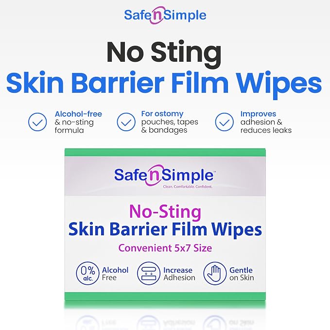 Safe n' Simple Skin Barrier Wipes - Image 3