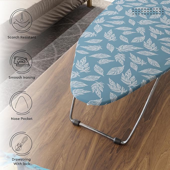 Encasa XO Ironing Board Cover and Pad 28"x12" - Image 7