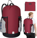 BALEINE 150L Laundry Bag Backpack, 900D Oxford Fabric Large Travel Laundry Bags by BALEINE