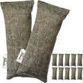 Jalousie 12 Pack Set 100 Grams Each Mini Bamboo Charcoal Bags Natural Air by Jalousie
