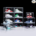 NYZE 12 Pack Acrylic Shoe Boxes Side Open, Shoe Storage Organizer by GIVEYOUTHEBEST