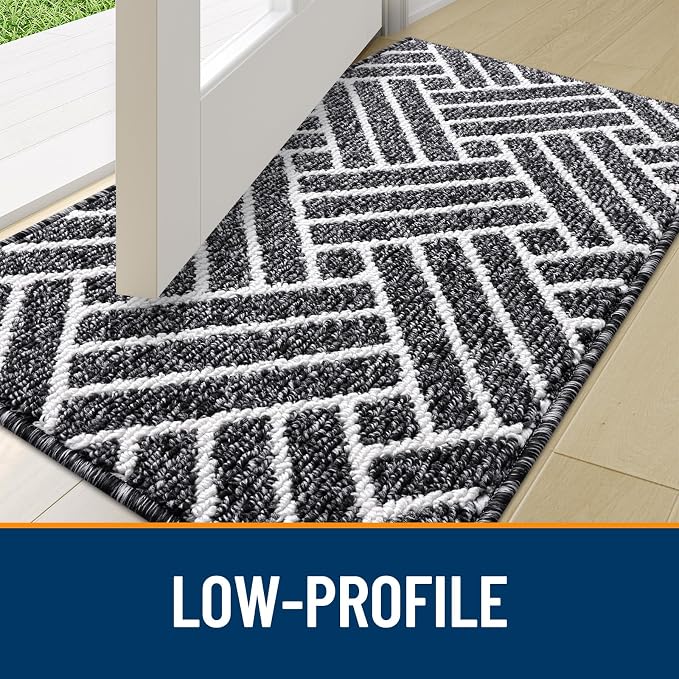 OLANLY Indoor Door Mat, 48x32 Inch, Dirt Resistant and Absorbent, Non-Slip - Image 4