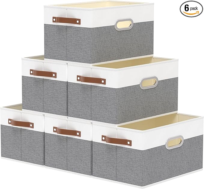 Yawinhe Fabric Storage Bins by Yawinhe