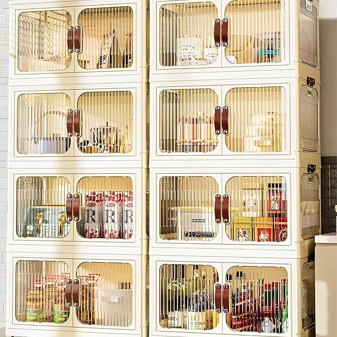 Multi-Purpose Stackable Plastic Storage Bins - Image 3