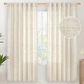 YoungsTex Linen Curtains for Living Room 2 Panels by YoungsTex