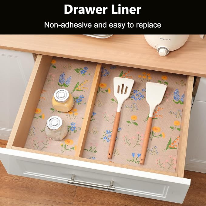 INNOLITES INNOLITES Non-Slip Shelf Liner – Cabinet & Drawer Liner Non-Adhesive - Image 2
