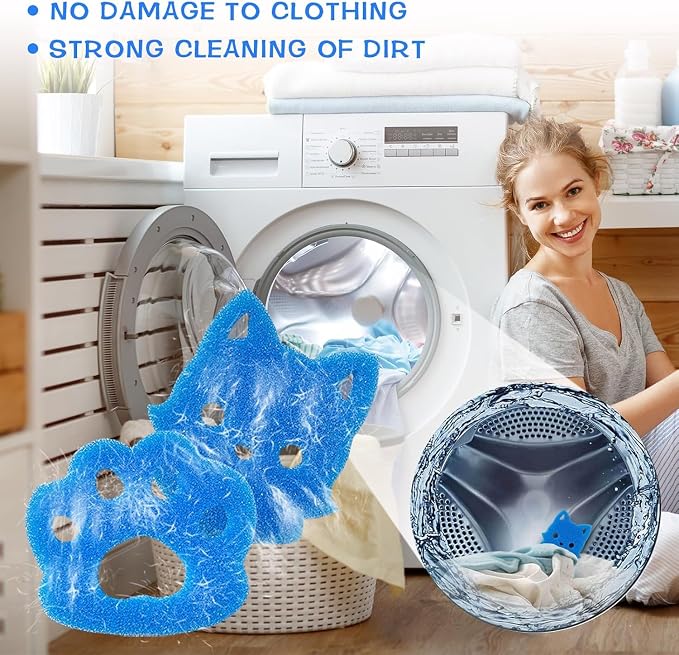 Reusable Pet Hair Remover for Laundry, Effective Cat & Dog Hair Catcher for - Image 5