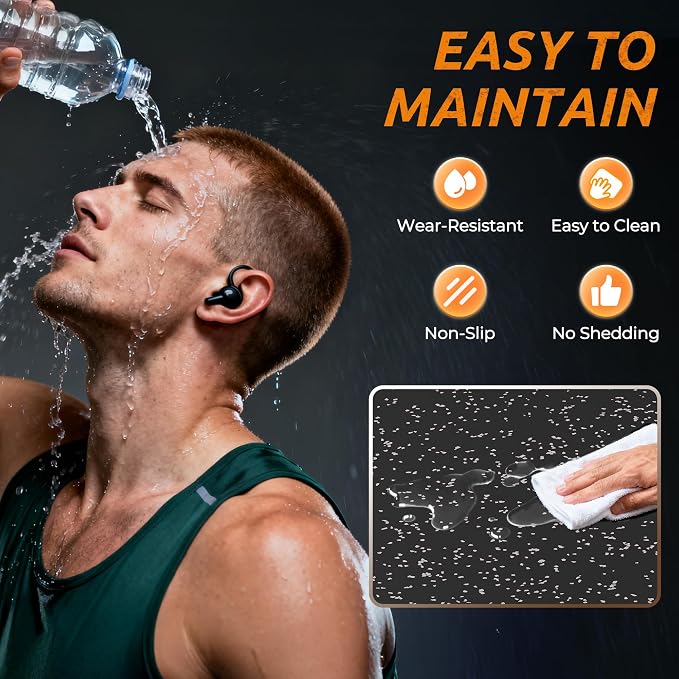 PRAISUN 0.6" Thicker Gym Mat, 6 Tiles 24 Sq Ft Workout Mats, Interlocking Foam - Image 8