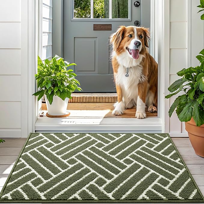 OLANLY Indoor Door Mat, 32x20 Inch, Dirt Resistant and Absorbent, Non-Slip - Image 6