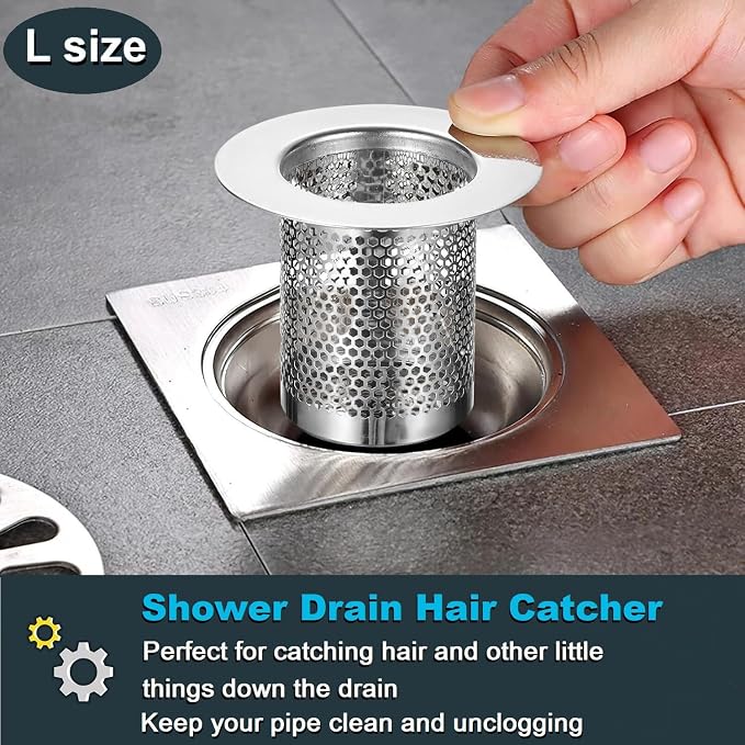 Bathroom Drain Strainers, Hair Catcher - Image 4